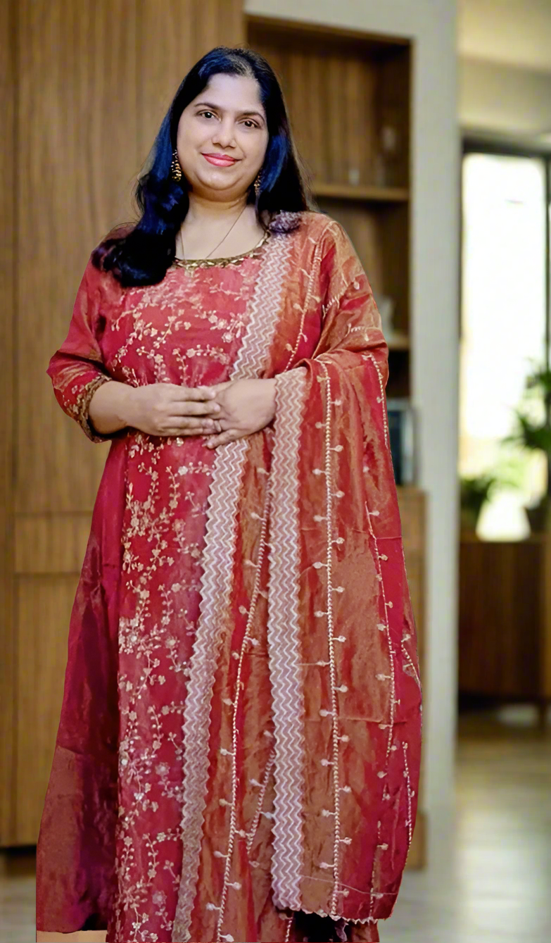 Prarthana " – Designer Churidar Set