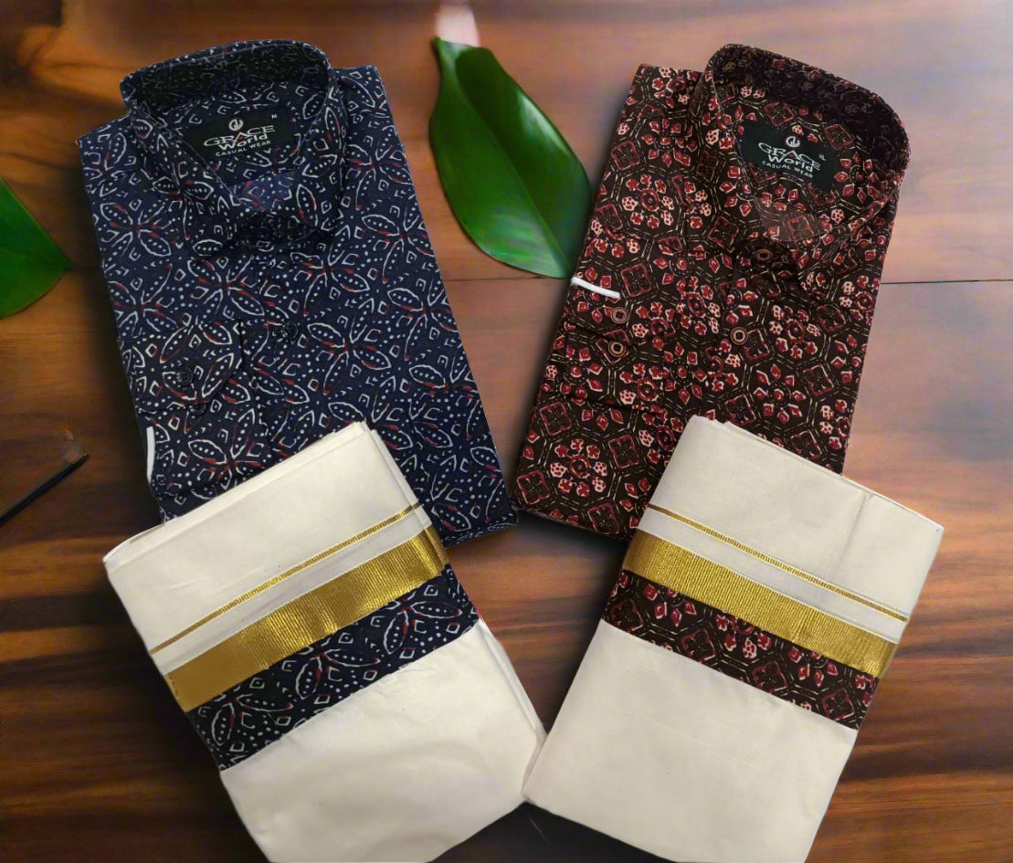 Kerala shirt and matching set
