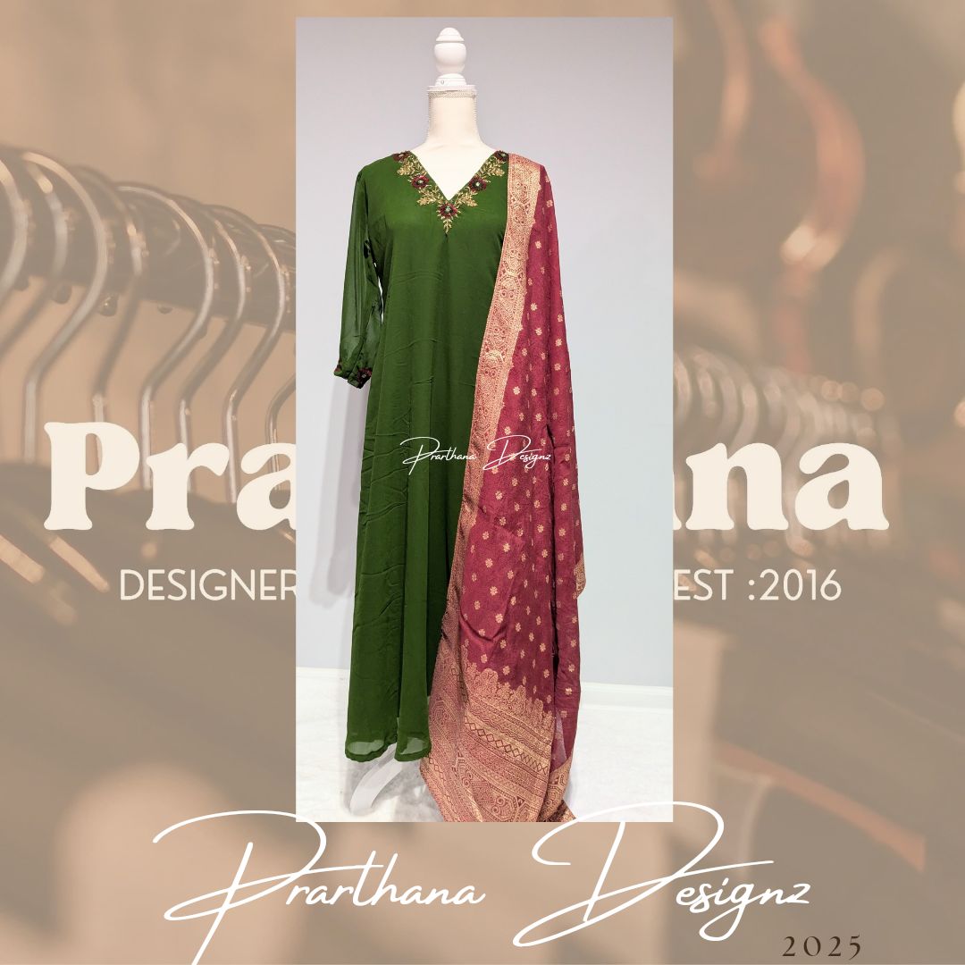 Olive Green Designer collection