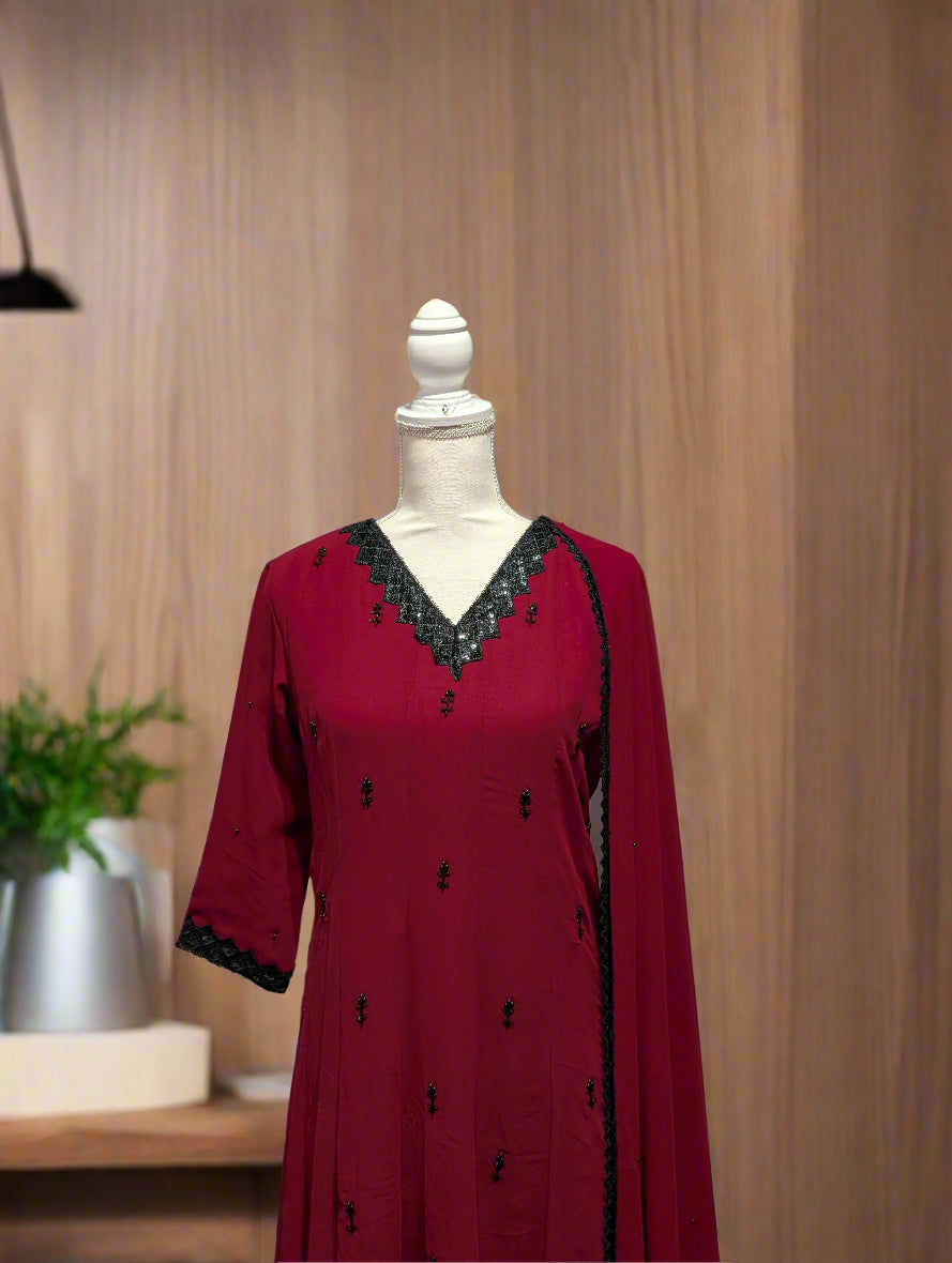 Red and black designer collections
