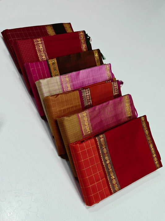 Multiple Color Kanchipuram