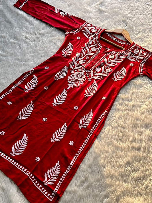 Red Kurti