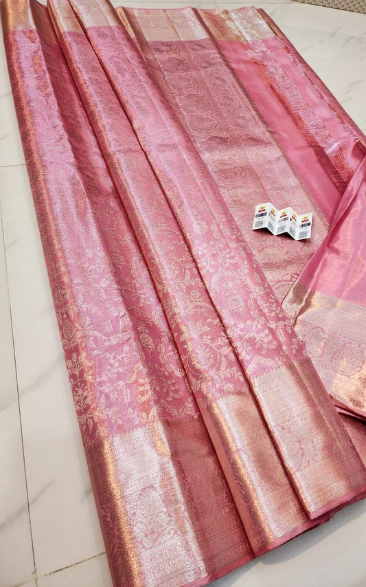 Kanchipuram Silk saree for wedding “Crafted by tradition, cherished by generations.”