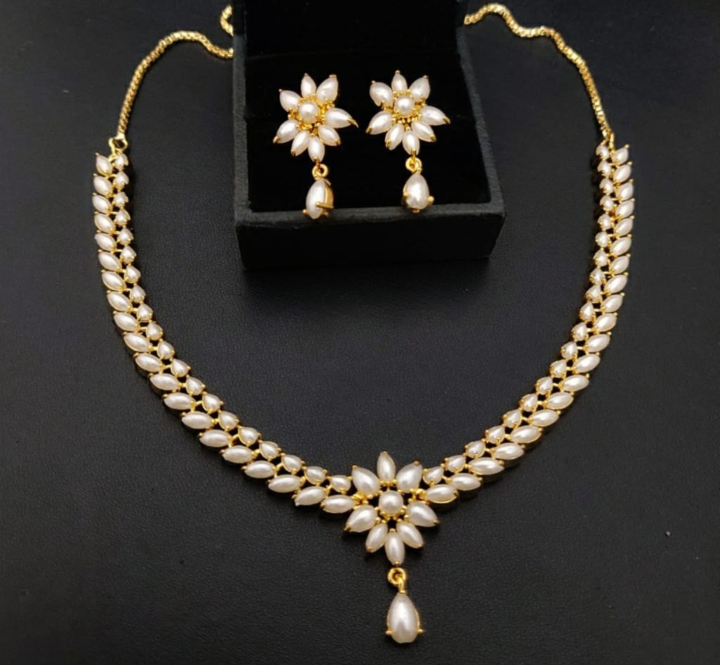 Pearl Jewlery collection from PrarthanaJewelry