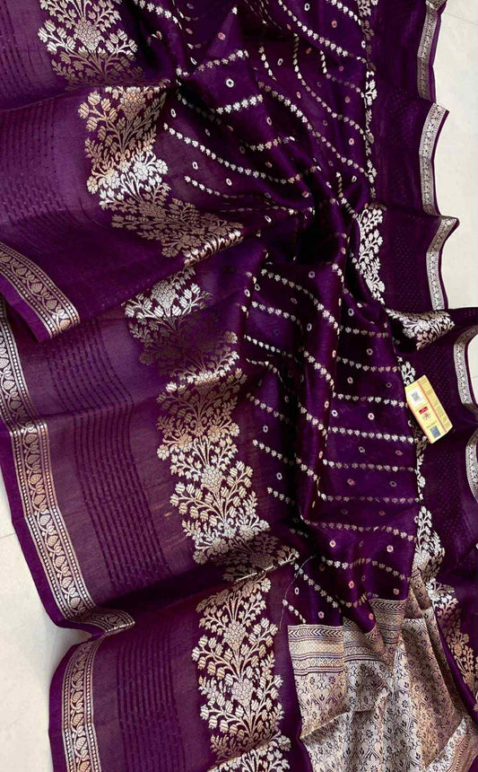 Mangoo Banarasi silk saree