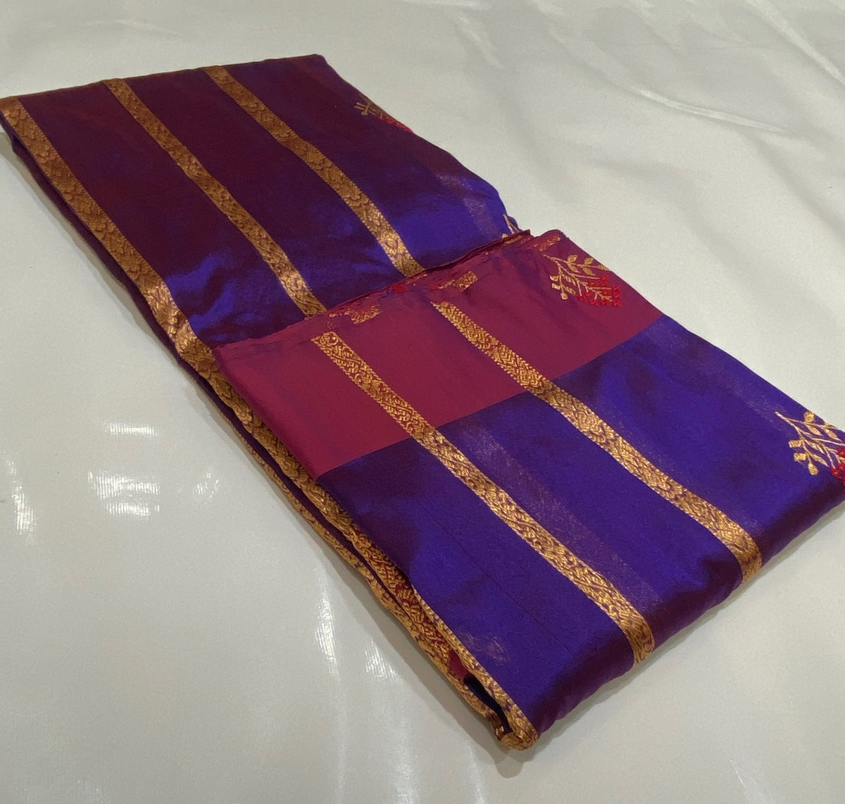 Chanderi pattu silk